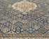 9x12 Blue Aryana Afghan Hand Knotted Veg Dye Wool Area Rug